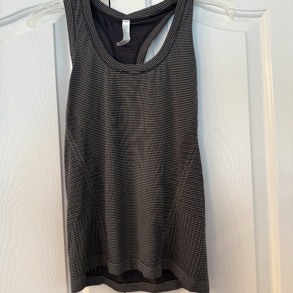 Athleta Striped Tank Womens Small